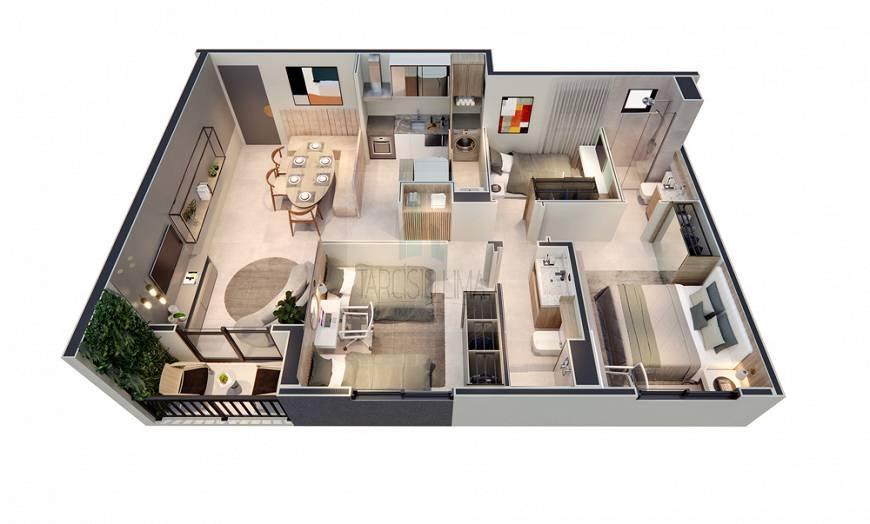 Apartamento, 3 quartos, 65 m² - Foto 15