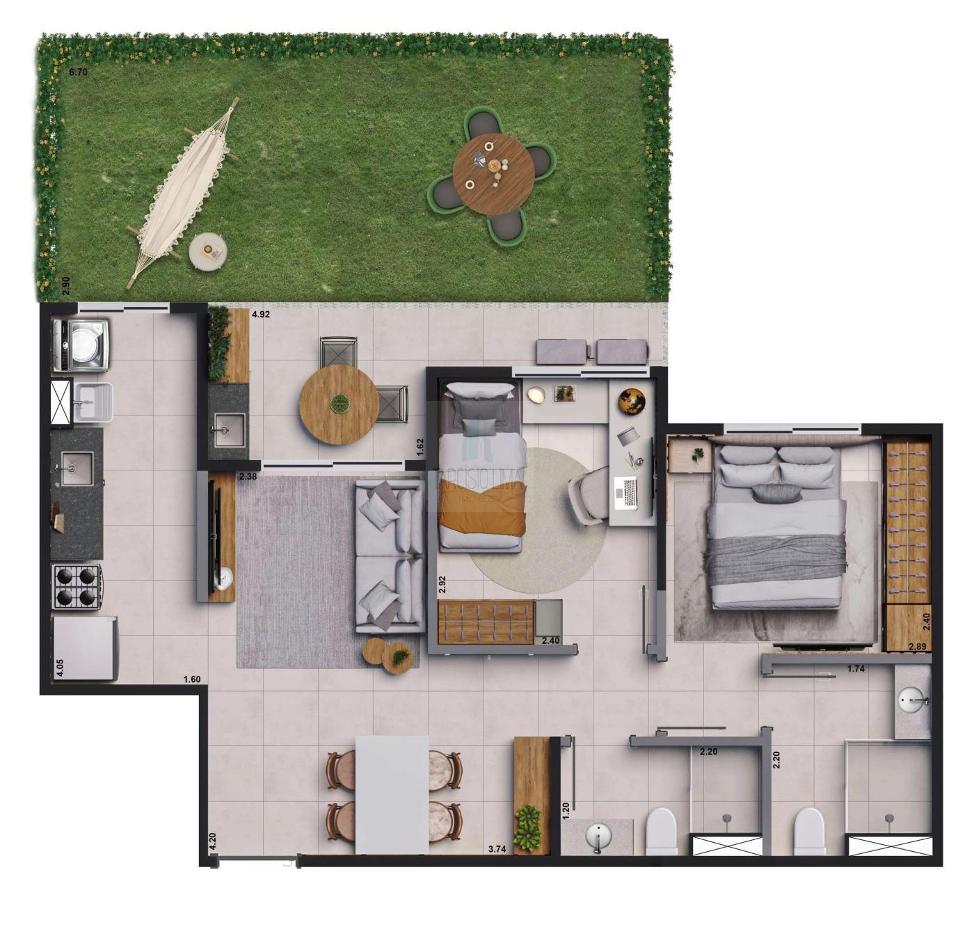 Apartamento, 3 quartos, 65 m² - Foto 23