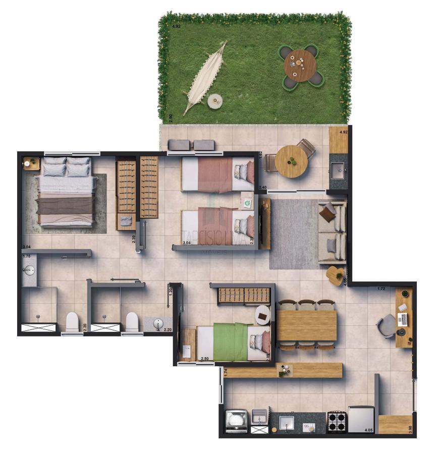 Apartamento, 3 quartos, 65 m² - Foto 25