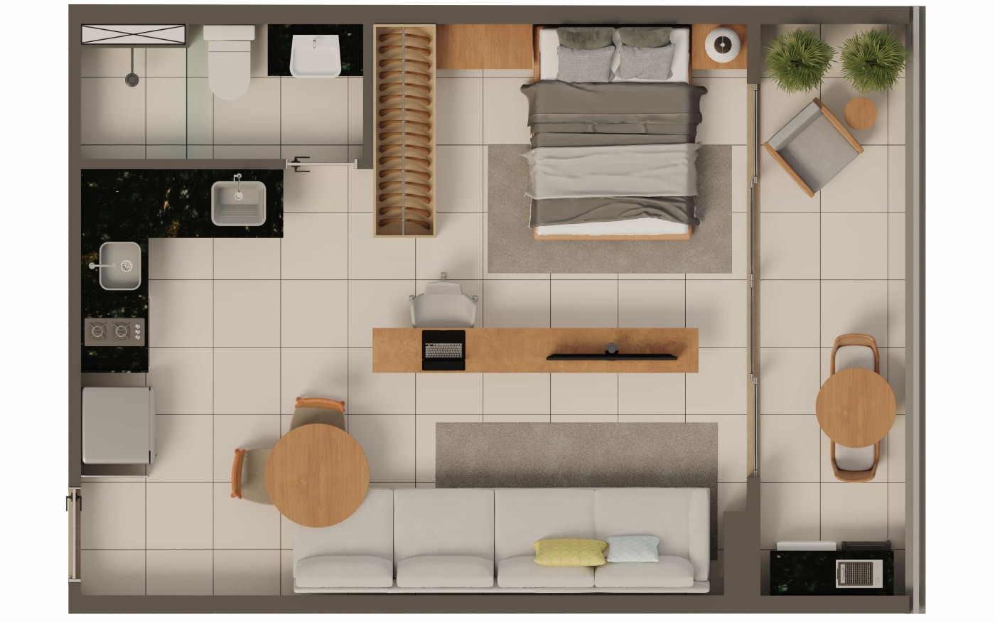 Apartamento, 2 quartos, 65 m² - Foto 23