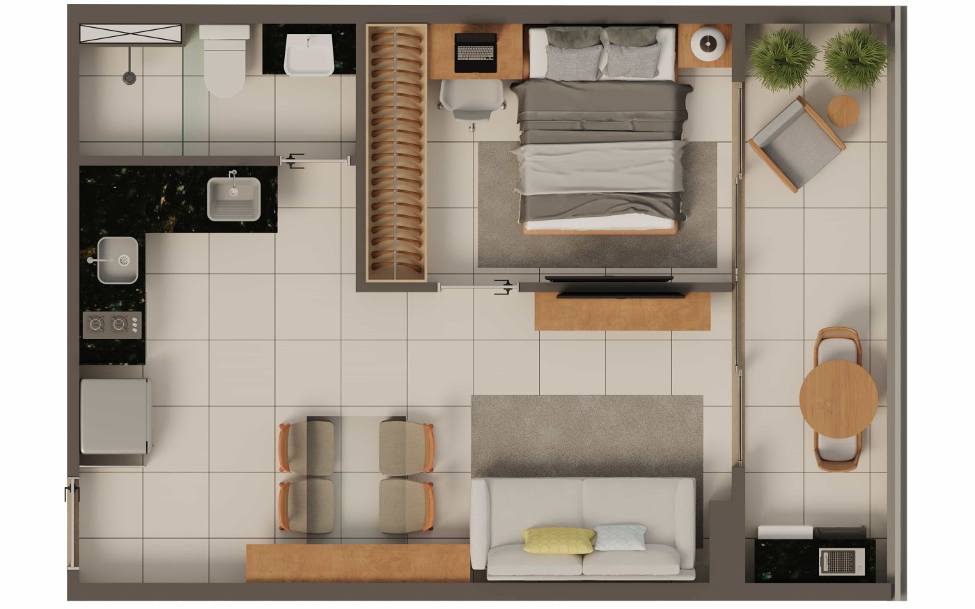 Apartamento, 2 quartos, 65 m² - Foto 24
